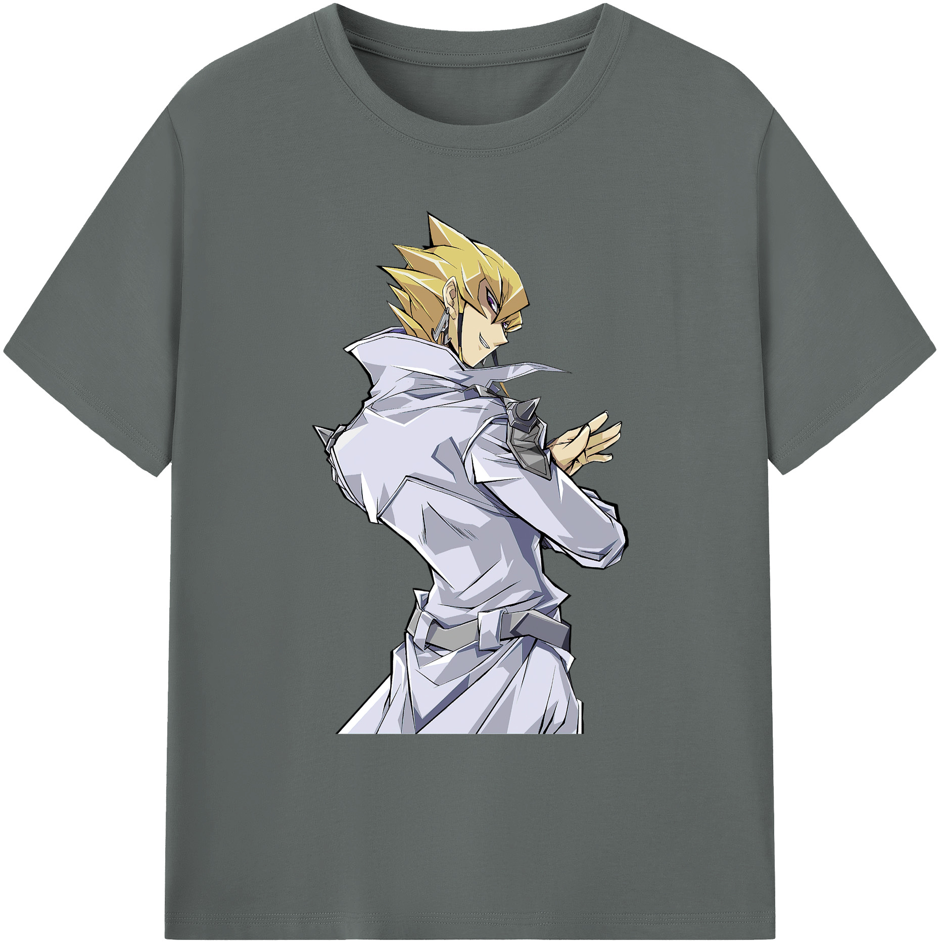 遊☆戯☆王 Yu-Gi-Oh! 綿100％ メンズ半袖Tシャツ｜肌触りやわらか＆通気性